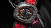 NWA: SEVENFRIDAY P3C/04 Red Carbon