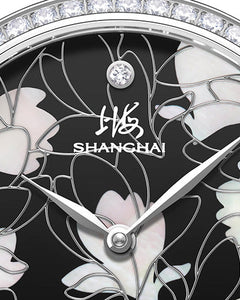 Shanghai Watch Magnolia Black Watch