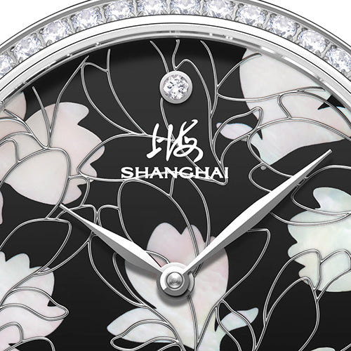 Shanghai Watch Magnolia Black Watch
