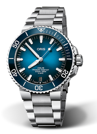 Oris Aquis Date Calibre 400 Blue 41.5mm