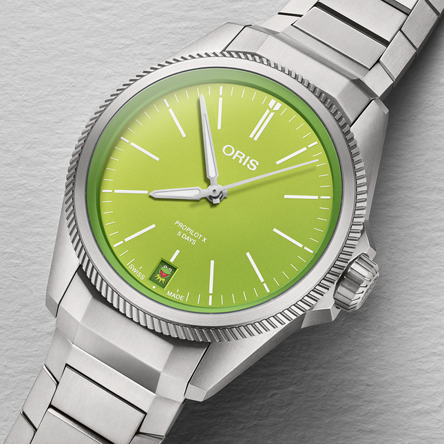 Oris ProPilot X Kermit Edition