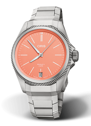 Oris ProPilot X Calibre 400 Salmon