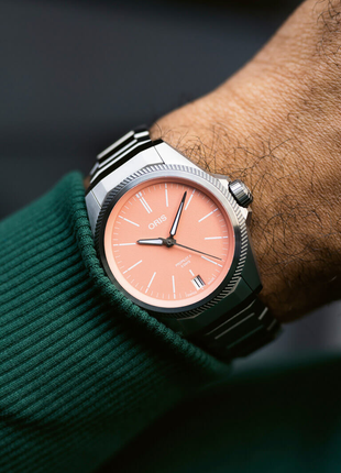 Oris ProPilot X Calibre 400 Salmon