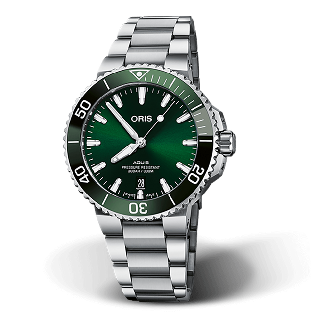 Oris Aquis Date Green 41.5mm