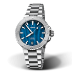 Oris Aquis Date MOP Aegean Blue 36.5mm