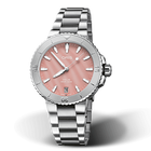 Oris Aquis Date MOP Blush Pink 36.5mm