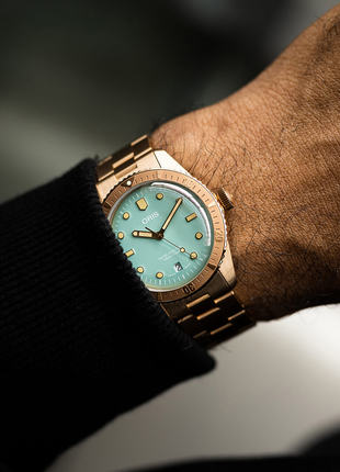 Oris Divers Sixty-Five Cotton Candy Bronze Green 38mm