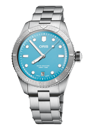 Oris Divers Sixty-Five Cotton Candy Blue 38mm SSB