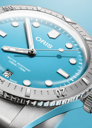 Oris Divers Sixty-Five Cotton Candy Blue 38mm SSB