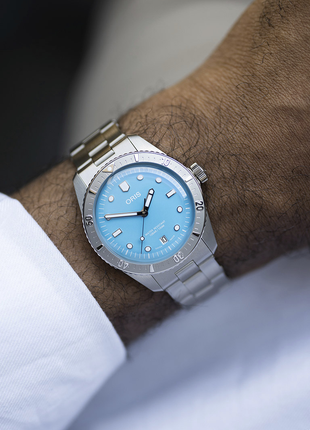 Oris Divers Sixty-Five Cotton Candy Blue 38mm SSB