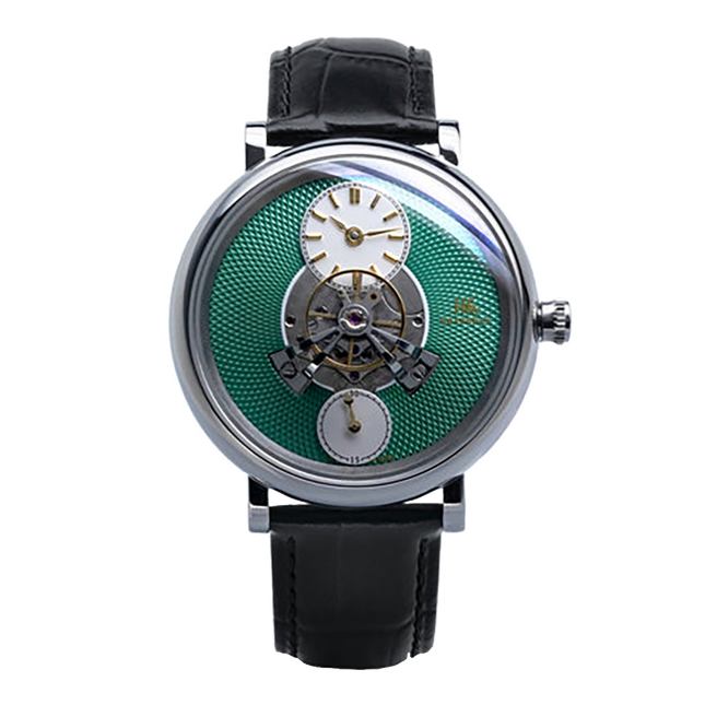 Shanghai Watches Qiongjing Guilloché Green