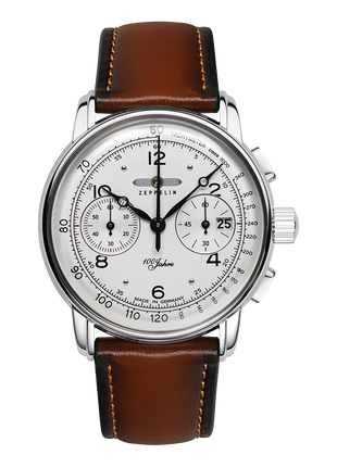 Zeppelin 100 Jahre Chrono White