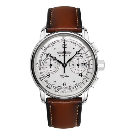 Zeppelin 100 Jahre Chrono White