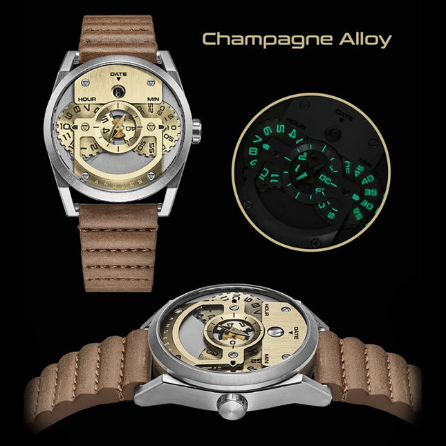 Angles Disc One Champagne Alloy