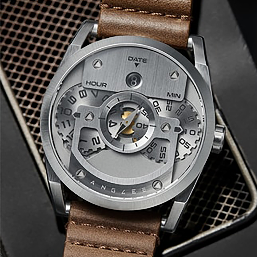 Discjocket Watch Angles Disc One - Jumping Hour Automatic Watch | Red Army Watches SG ...