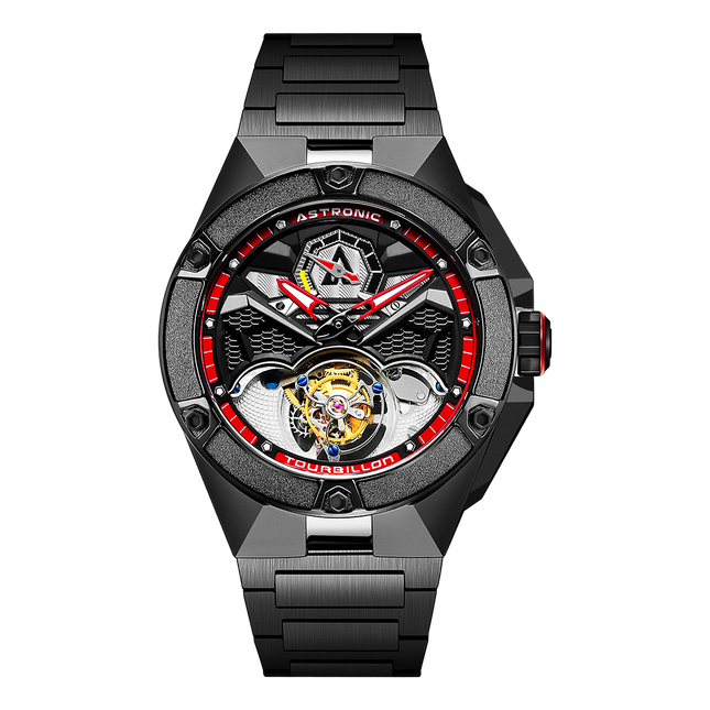 Astronic Watches Nighthawk Tourbillon Red