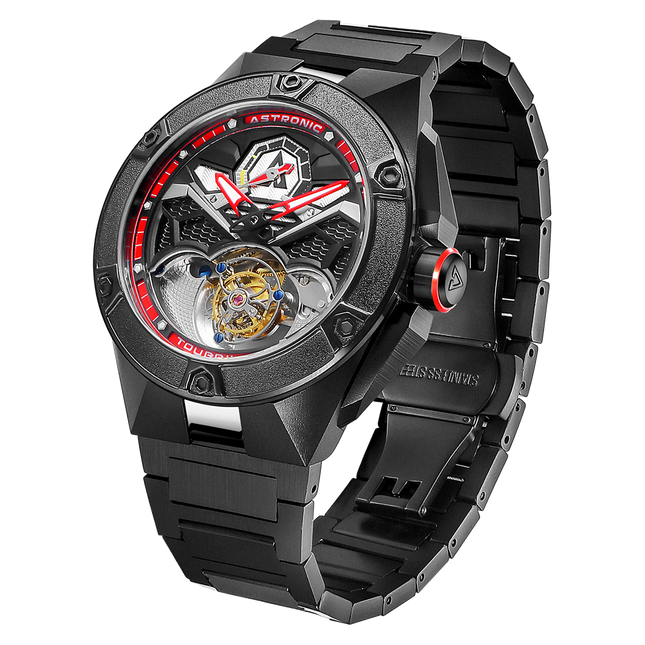 Astronic Watches Nighthawk Tourbillon Red