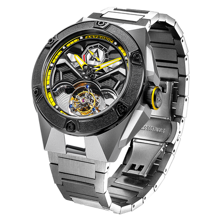 Astronic Watches Nighthawk Tourbillon Yellow Gold