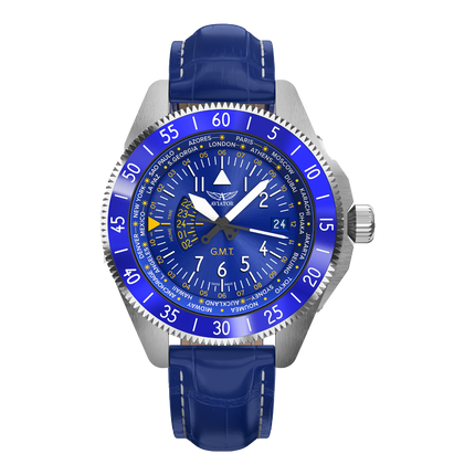 Aviator Airacobra GMT Blue