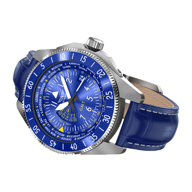 Aviator Airacobra GMT Blue