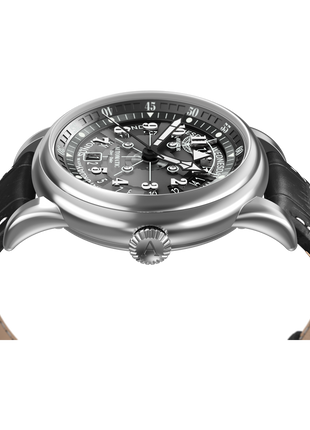 Aviator Douglas Day-Date Meca-41 Black