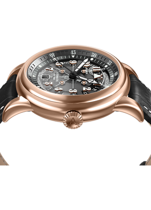 Aviator Douglas Day-Date Meca-41 Black RG