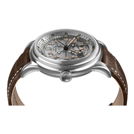 Aviator Douglas Day-Date Meca-41 Grey