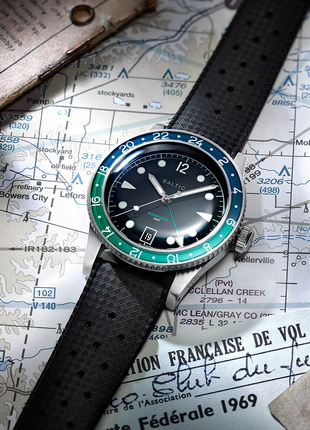 Baltic Aquascaphe GMT Green