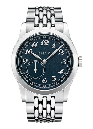 Baltic MR01 Blue Dial 36mm - Micro-Rotor Dress Watch