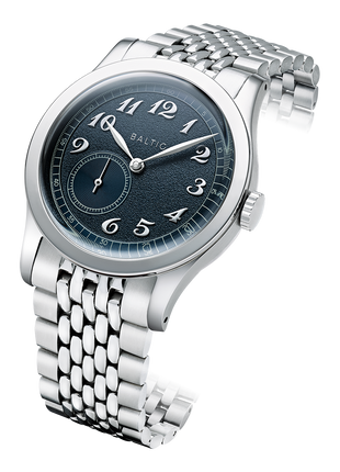 Baltic MR01 Blue Dial 36mm - Micro-Rotor Dress Watch
