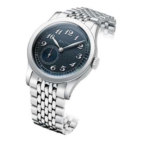 Baltic MR01 Blue Dial 36mm - Micro-Rotor Dress Watch