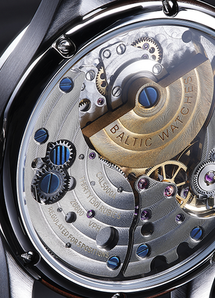 Baltic MR01 Blue Dial 36mm - Micro-Rotor Dress Watch