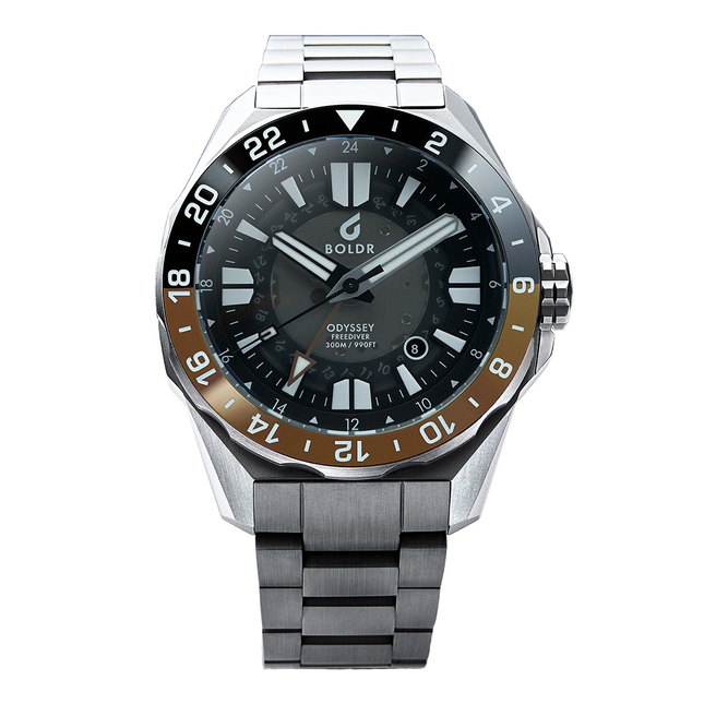 Boldr Odyssey Freediver GMT Chocolate