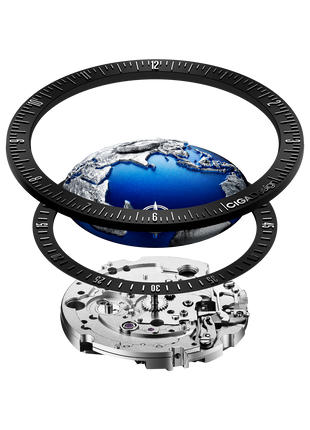 CIGA Design Blue Planet II Titanium Automatic Watch