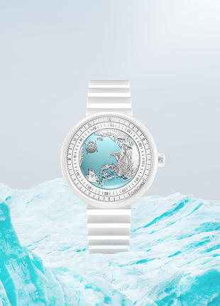 CIGA Design Blue Planet Ice Age Automatic Watch