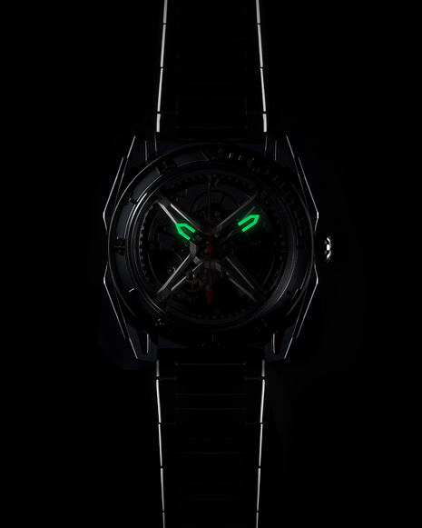 CIGA Design Falcon Carbon Skeleton Watch