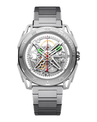 CIGA DESIGN Falcon Silver Skeleton Watch