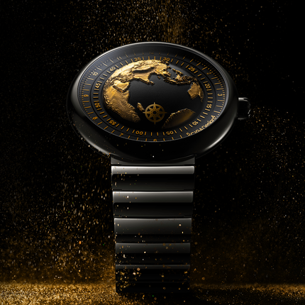 CIGA Design Blue Planet Gilding