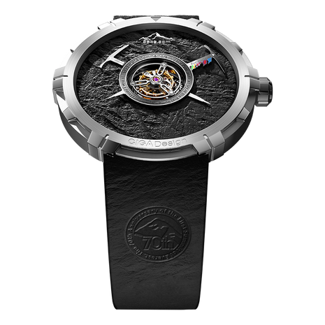 CIGA Design Everest Summit Central Tourbillon Titanium Watch