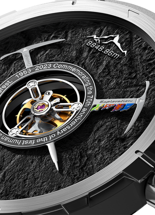 CIGA Design Everest Summit Central Tourbillon Titanium Watch