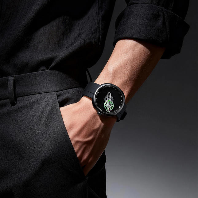 CIGA Design Time Cipher Carbon