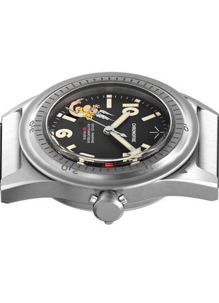 Chronofixe Cofrefor Astérix in Switzerland limited edition automatic watch side view