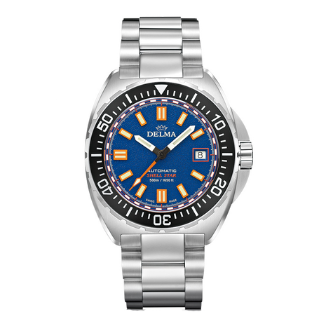 Delma Shell Star Titanium Blue