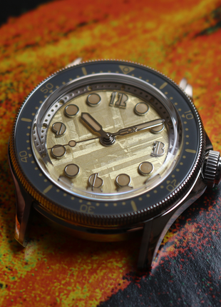 Horizon Watches Nemolithic - Gold Meteorite