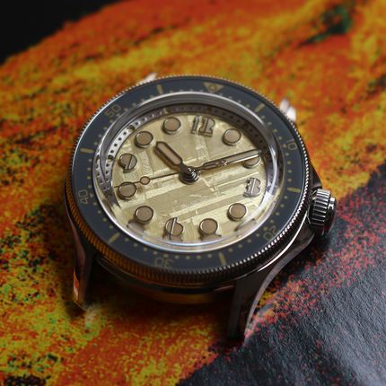 Horizon Watches Nemolithic Gold Meteorite