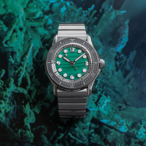 Horizon Watches Nemolithic Malachite