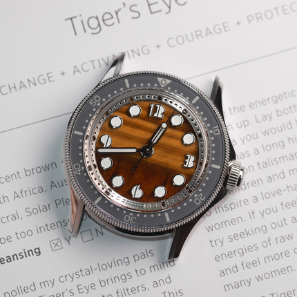 Horizon Watches Nemolithic Tiger's Eye
