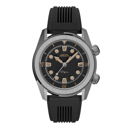 Horizon Watches Pilgrim Black Ocean