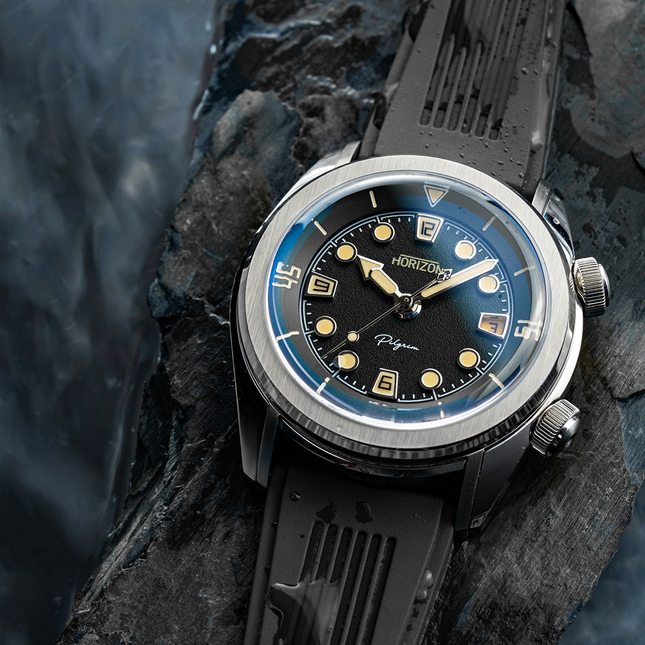 Horizon Watches Pilgrim Black Ocean