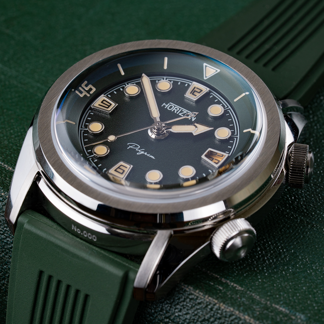 Horizon Watches Pilgrim Green Ocean